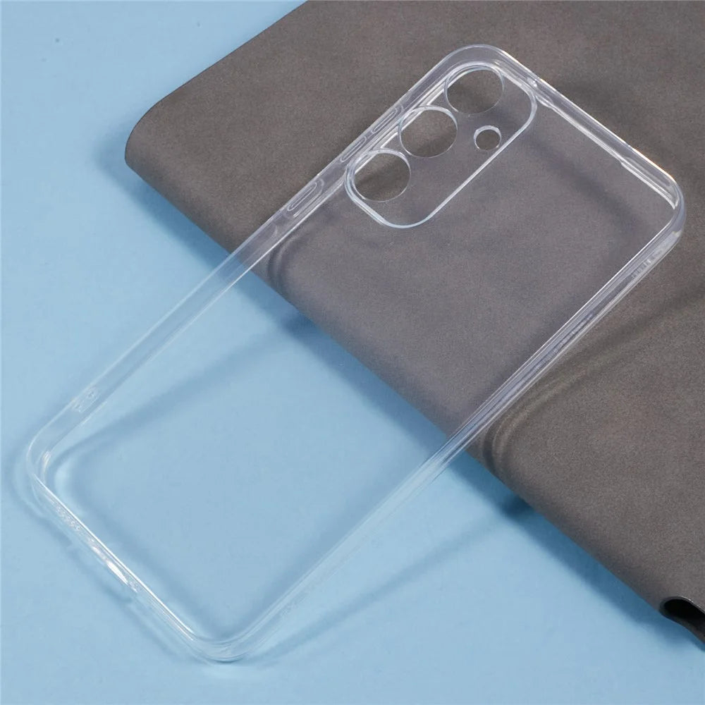 For Samsung Galaxy A55 5G Shockproof Case 1.5mm Thickness Clear TPU Phone Cover - 4
