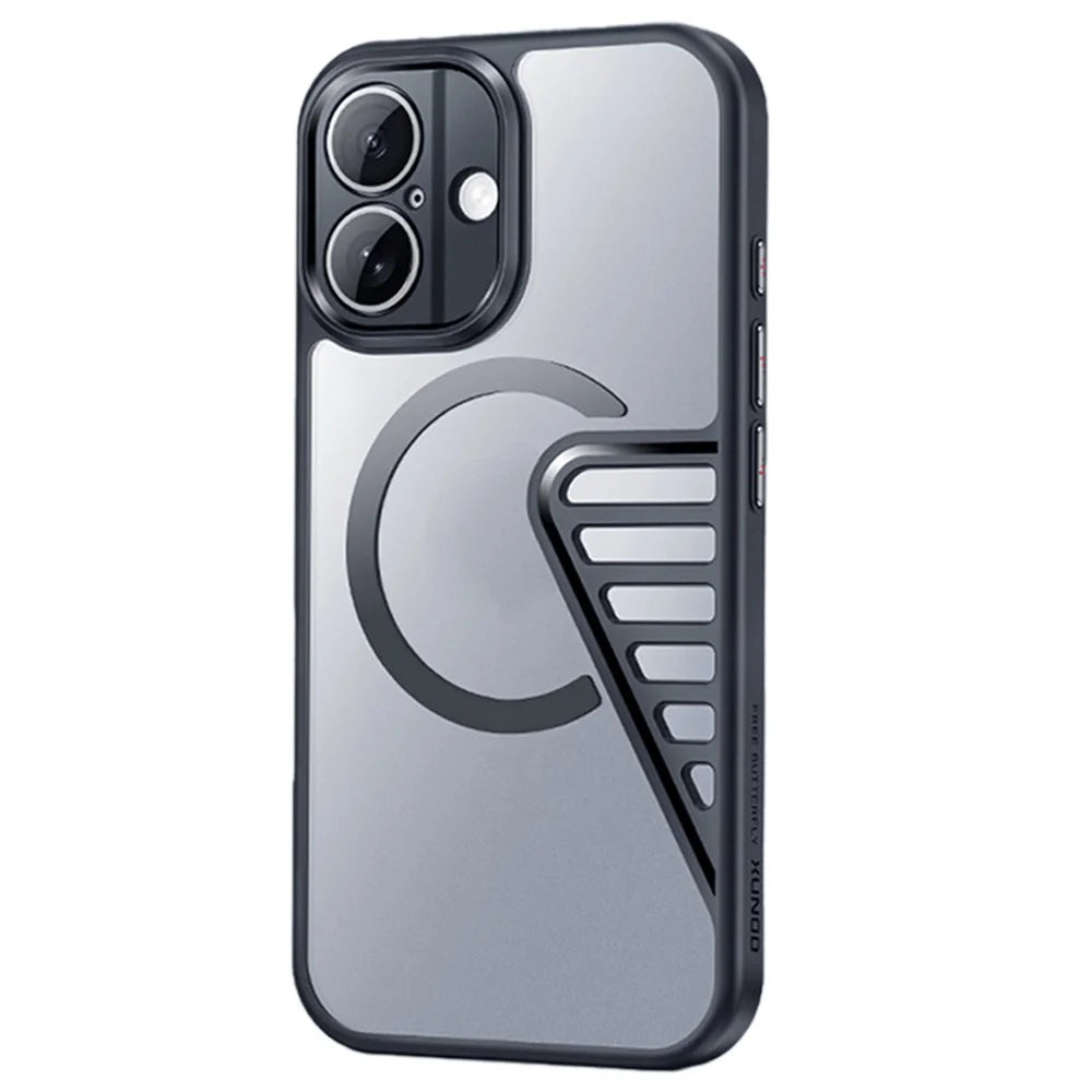 XUNDD XDD-0007 For iPhone 16 Plus Case Compatible with MagSafe TPU+PC Matte Phone Cover - 1