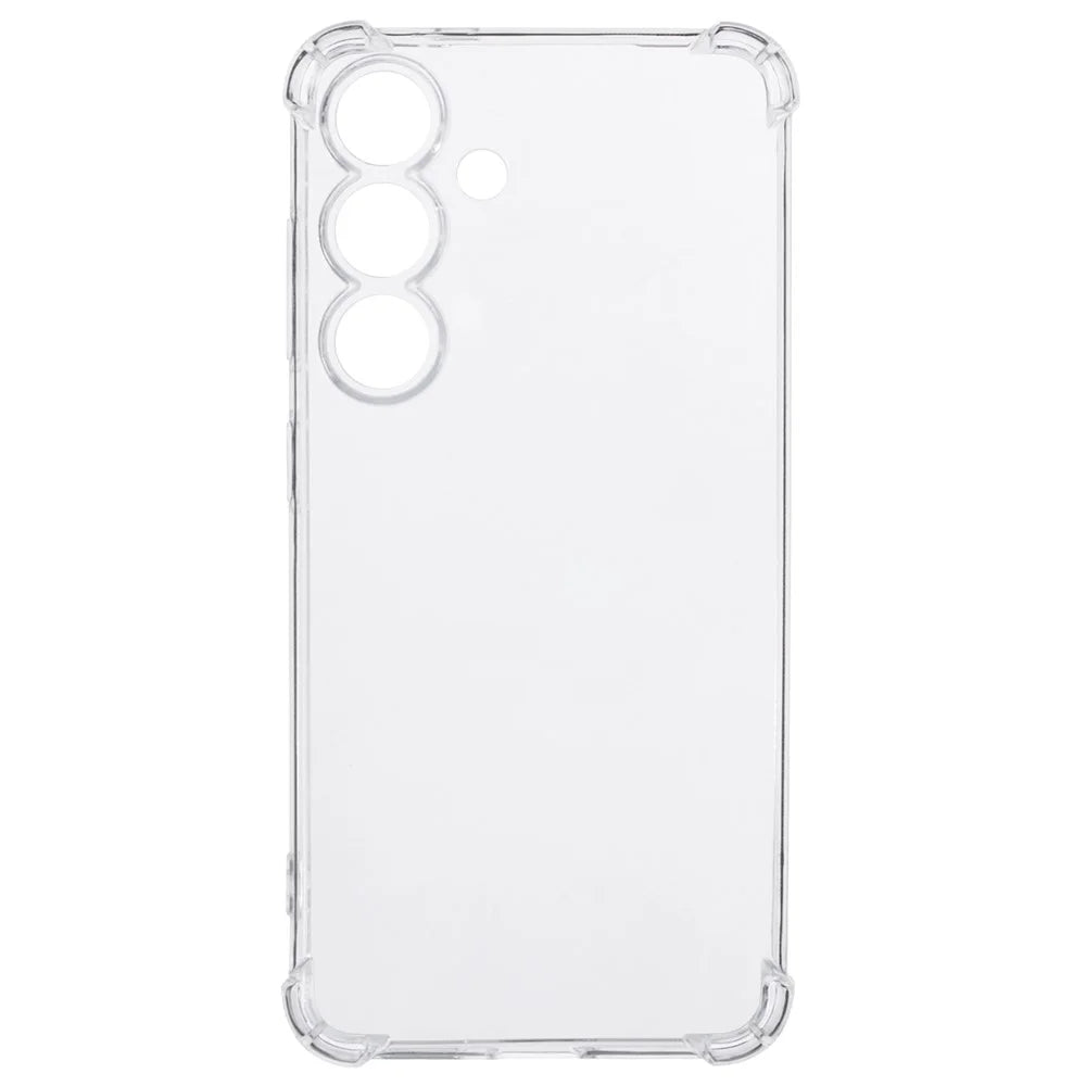 For Samsung Galaxy S25+ Phone Case Reinforced Four Corner Anti-Drop Clear TPU Cover - 2