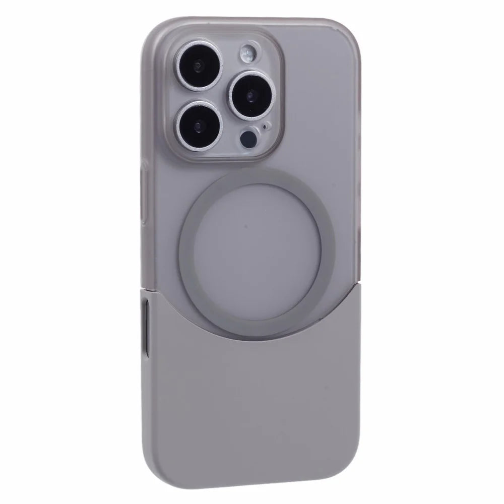 X-LEVEL For iPhone 16 Pro Max Case Compatible with MagSafe Matte Anti-Drop PC Phone Cover - Grey - 1
