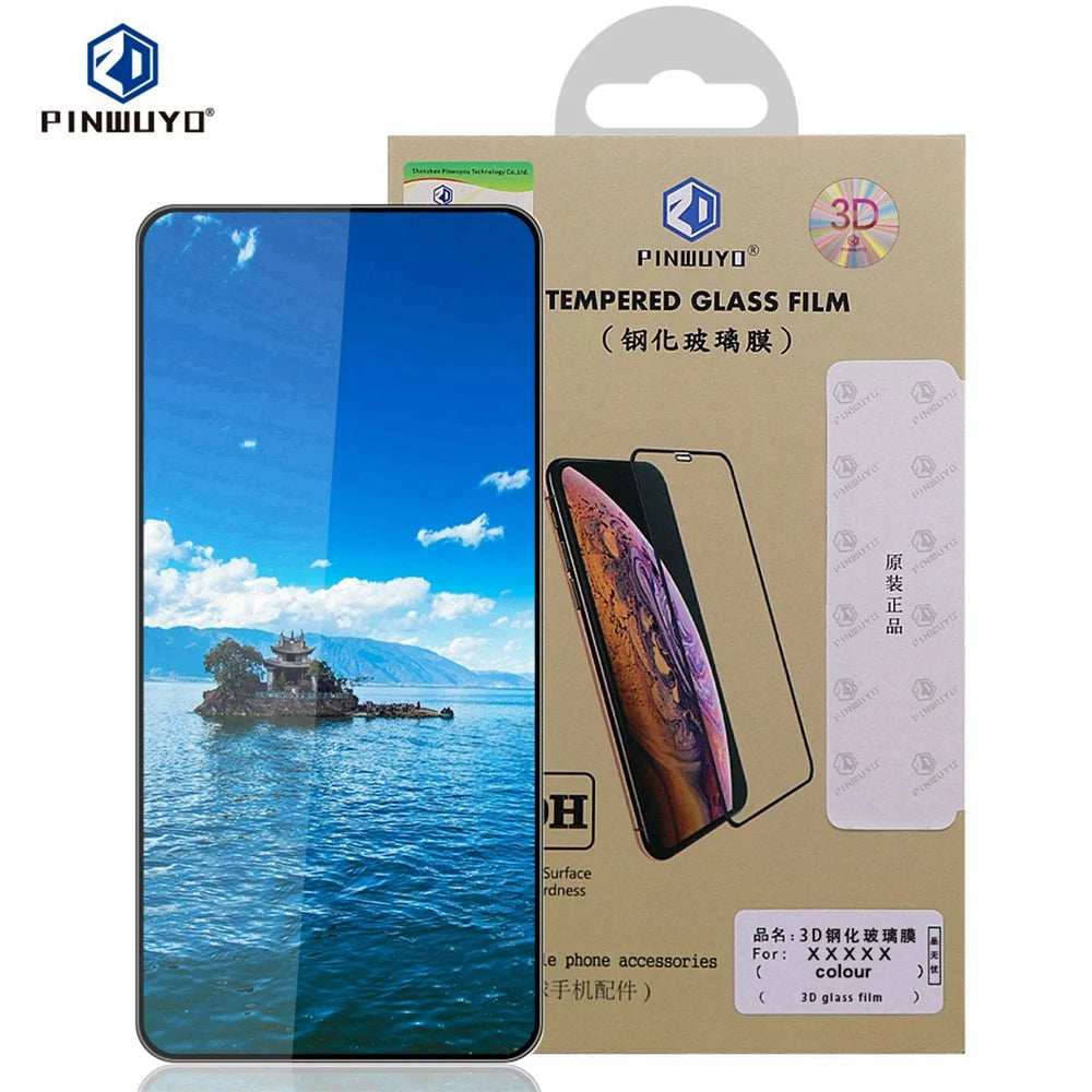 PINWUYO For vivo V40 Lite 5G  9H 3D Full Screen Explosion-proof Tempered Glass Film (Black) - Black - 3