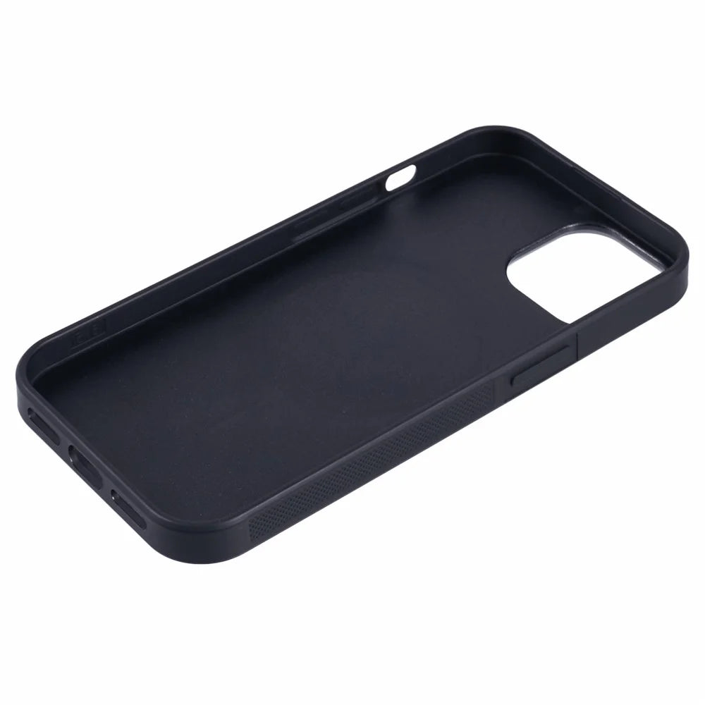 For iPhone 14 Magnetic Case Forged Texture Aramid Fiber+TPU Anti-Slip Phone Cover - Green - 6