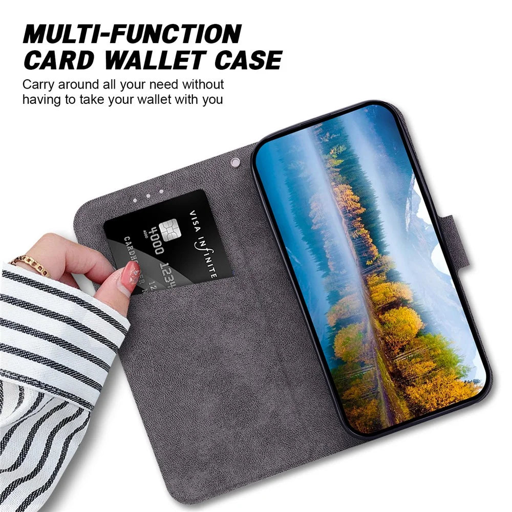 For Samsung Galaxy S25 Ultra Case Ultra-Thin PU Leather + TPU Phone Cover with Card Slot - Black - 2