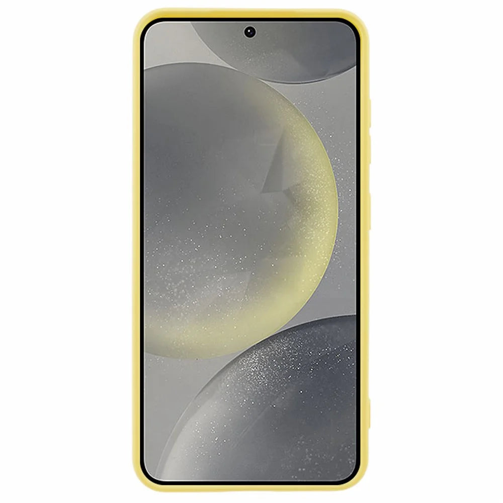 For Samsung Galaxy S25+ Case Arc Edge 2.0mm TPU Protective Phone Cover - Yellow - 2