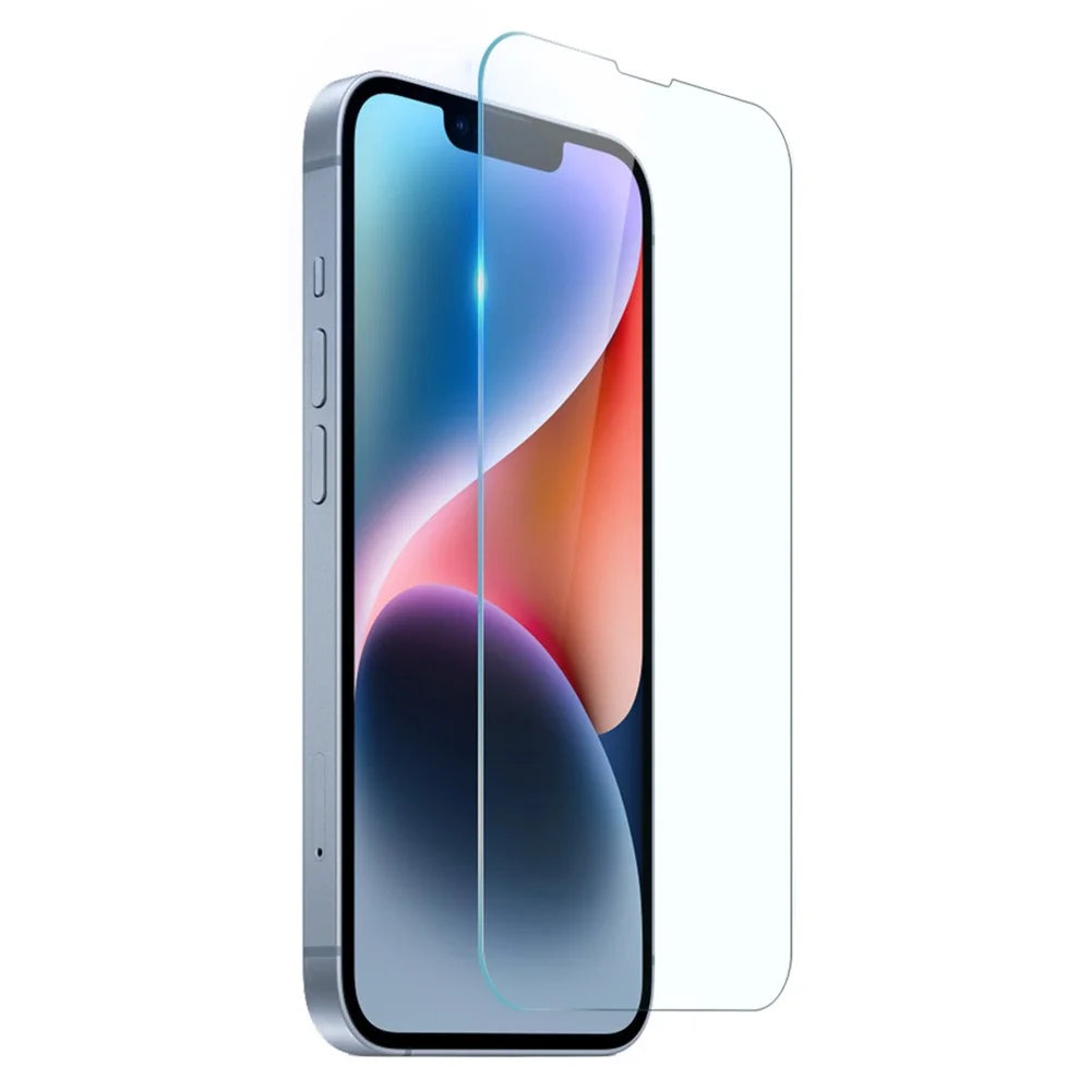 NORTHJO 2 in 1 TPU Phone Case for iPhone 14 Anti-Drop Ultra Clear Protective Cover with Tempered Glass Screen Protector - 4