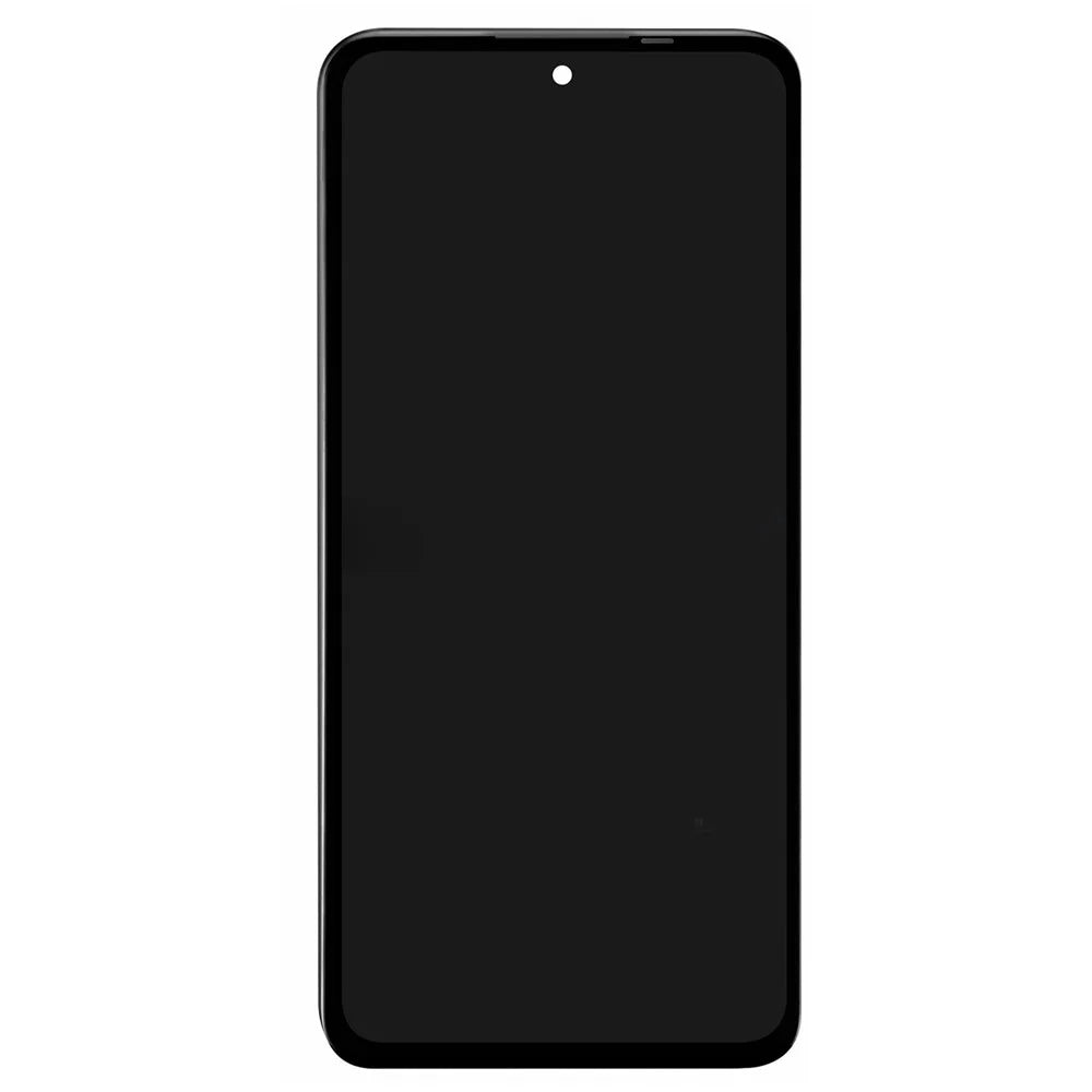 For TECNO Camon 18 Premier CH9 OEM Grade S OLED Screen and Digitizer Assembly + Frame (Without Logo) - Black - 2