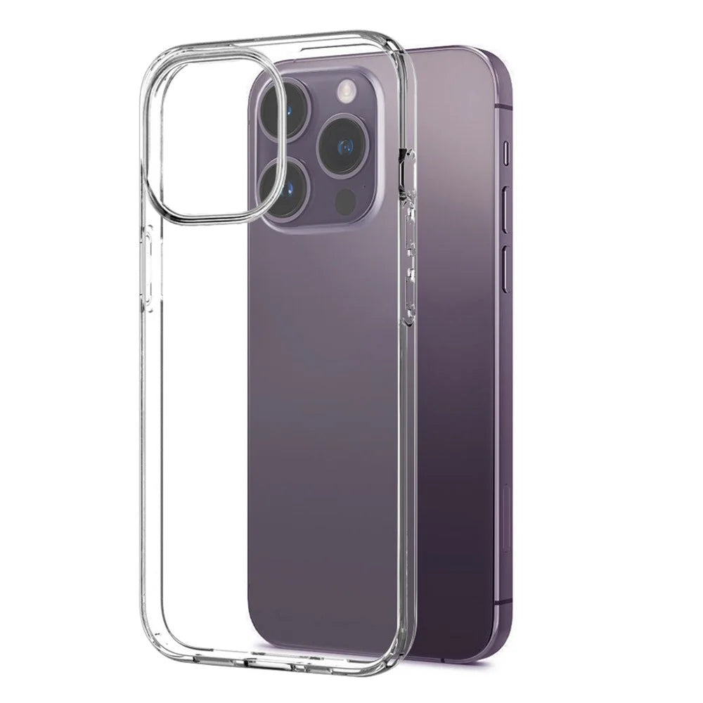 NORTHJO HD 3 in 1 TPU Phone Case for iPhone 14 Pro Max Shockproof Anti-Drop Case with Tempered Glass Screen Protector / Camera Lens Cover - 2