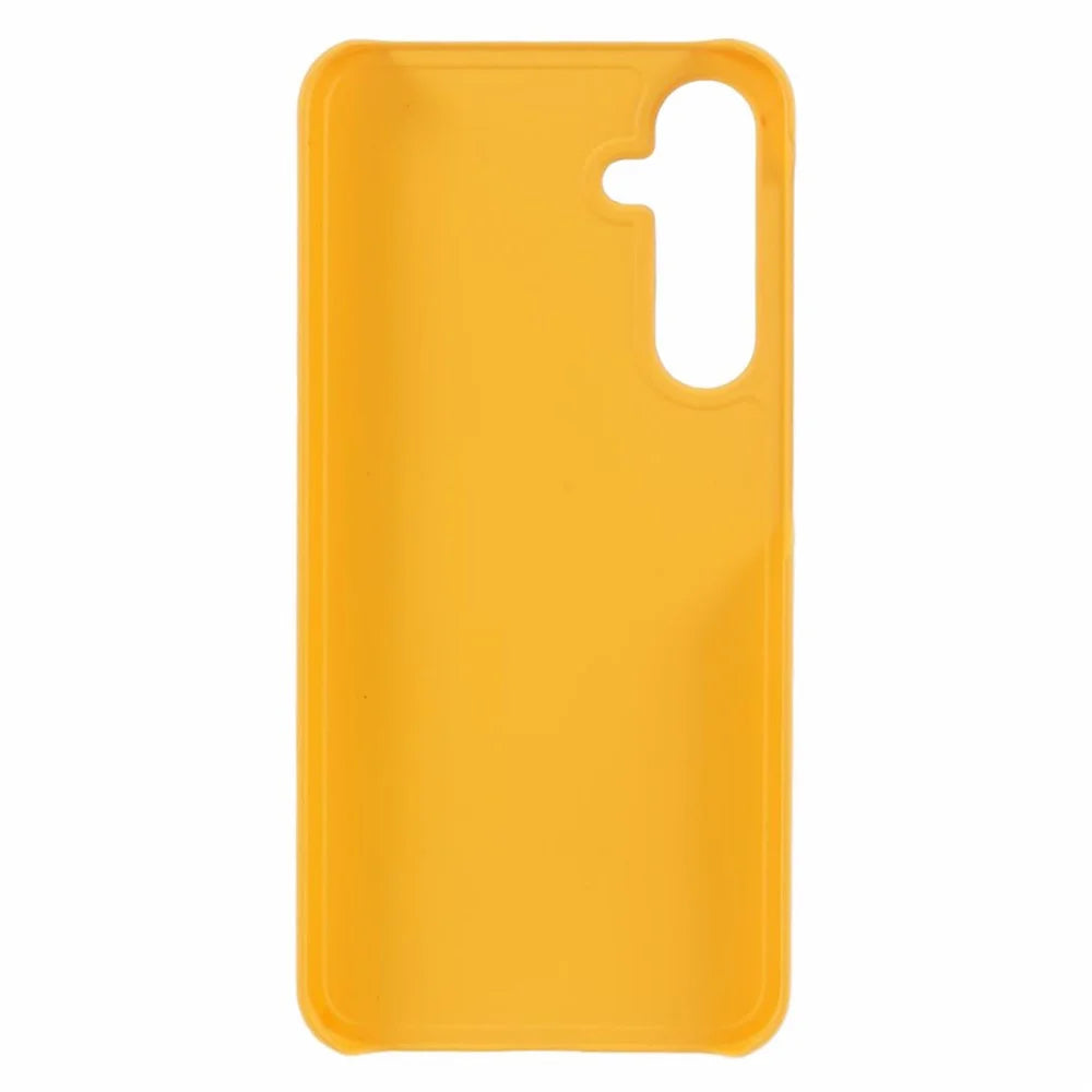 For Samsung Galaxy A36 5G Case Hard PC Frosted Minimalist Phone Cover - Yellow - 2