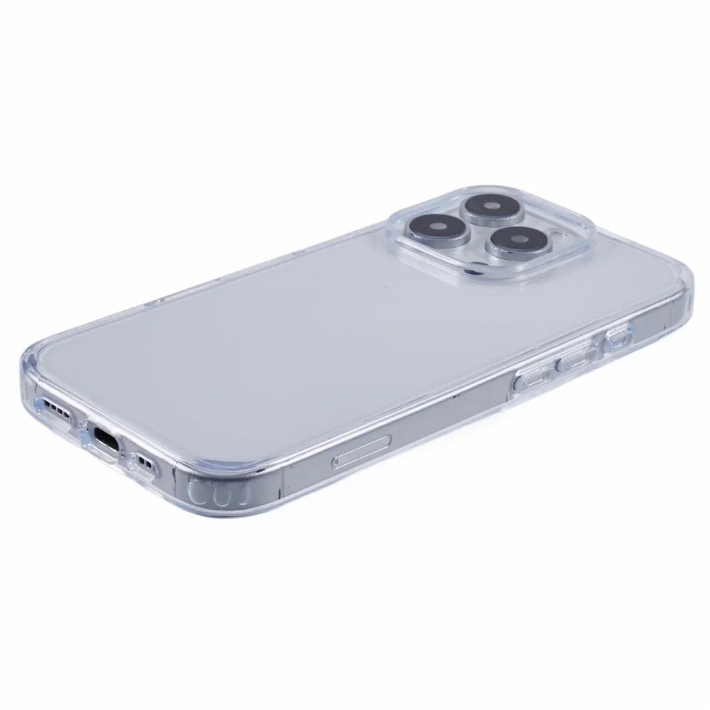 X-LEVEL For iPhone 16 Pro Phone Case TPU+PC Clear Back Cover with Camera Control Button - 4