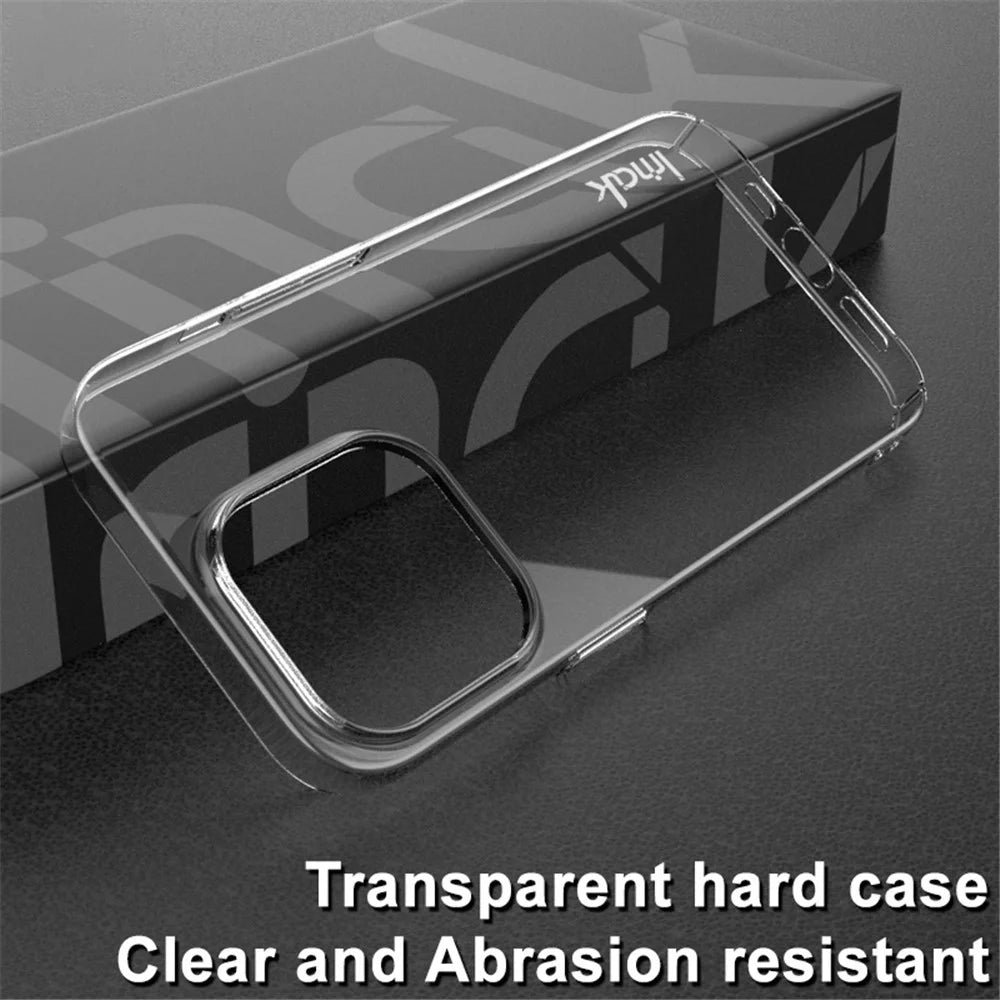IMAK Air II Pro Anti-Fall Phone Case for iPhone 14 Pro Ultra Clear Shockproof Cover Hard PC Phone Case - 2
