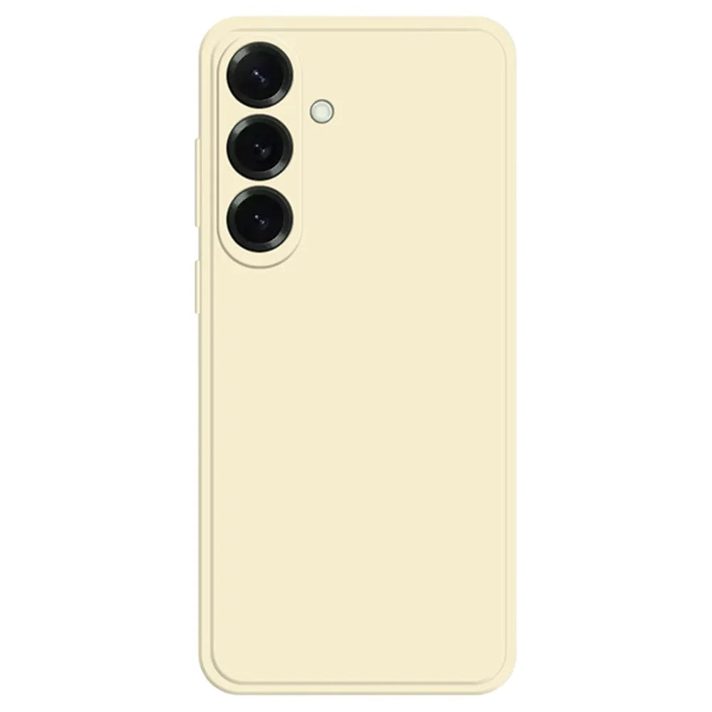 For Samsung Galaxy A16 5G  /  4G TPU Case Straight Edge Protection Phone Cover - Beige - 1