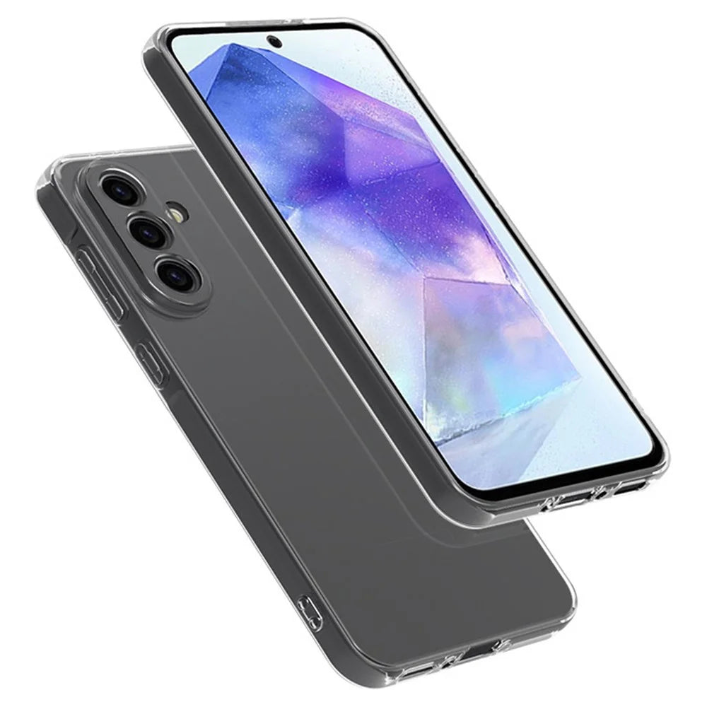 For Samsung Galaxy A36 5G Clear Phone Case Ultra-Thin Flexible TPU Back Cover - 2