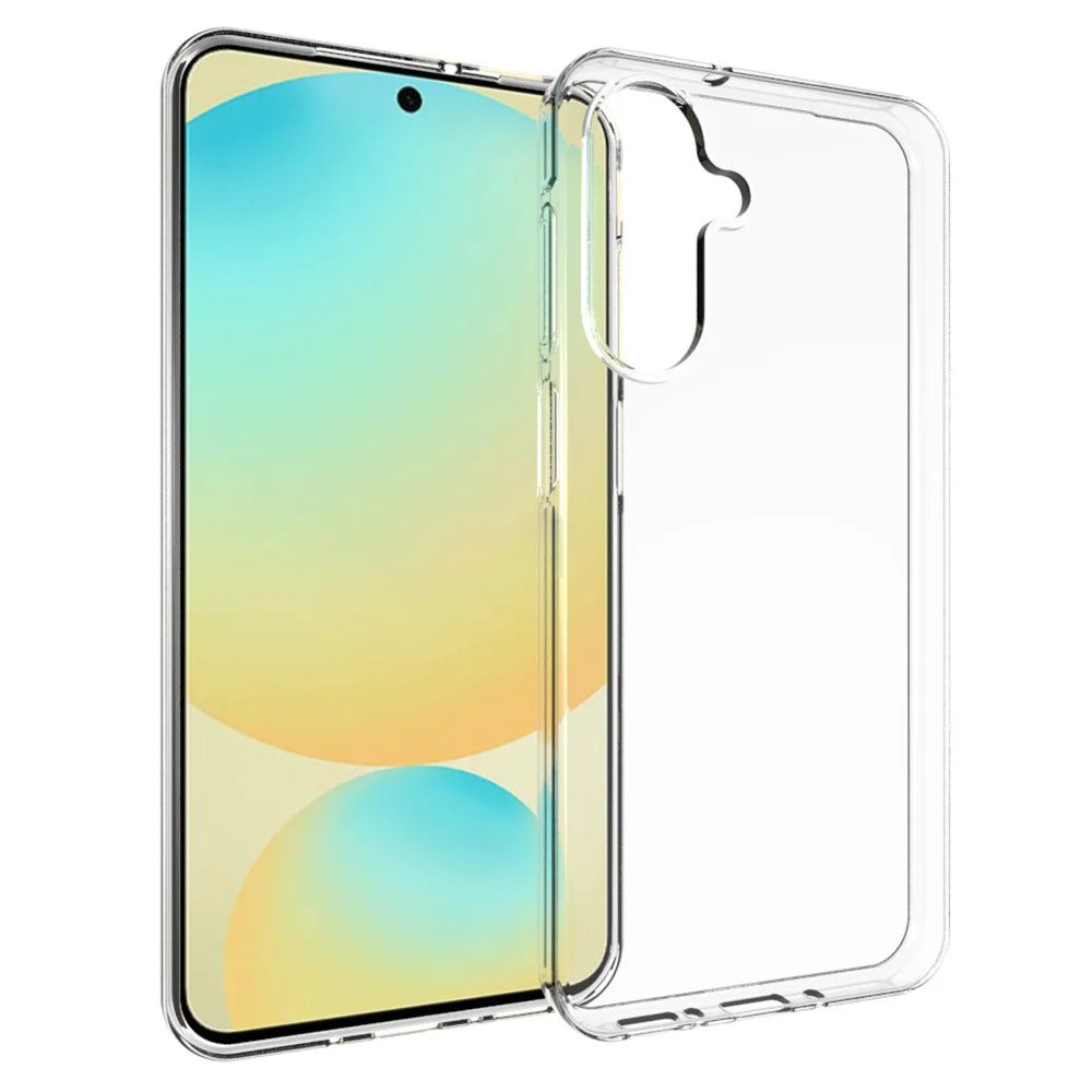 For Samsung Galaxy A26 5G Clear Phone Case Watermark-Resistant TPU Back Cover - 1