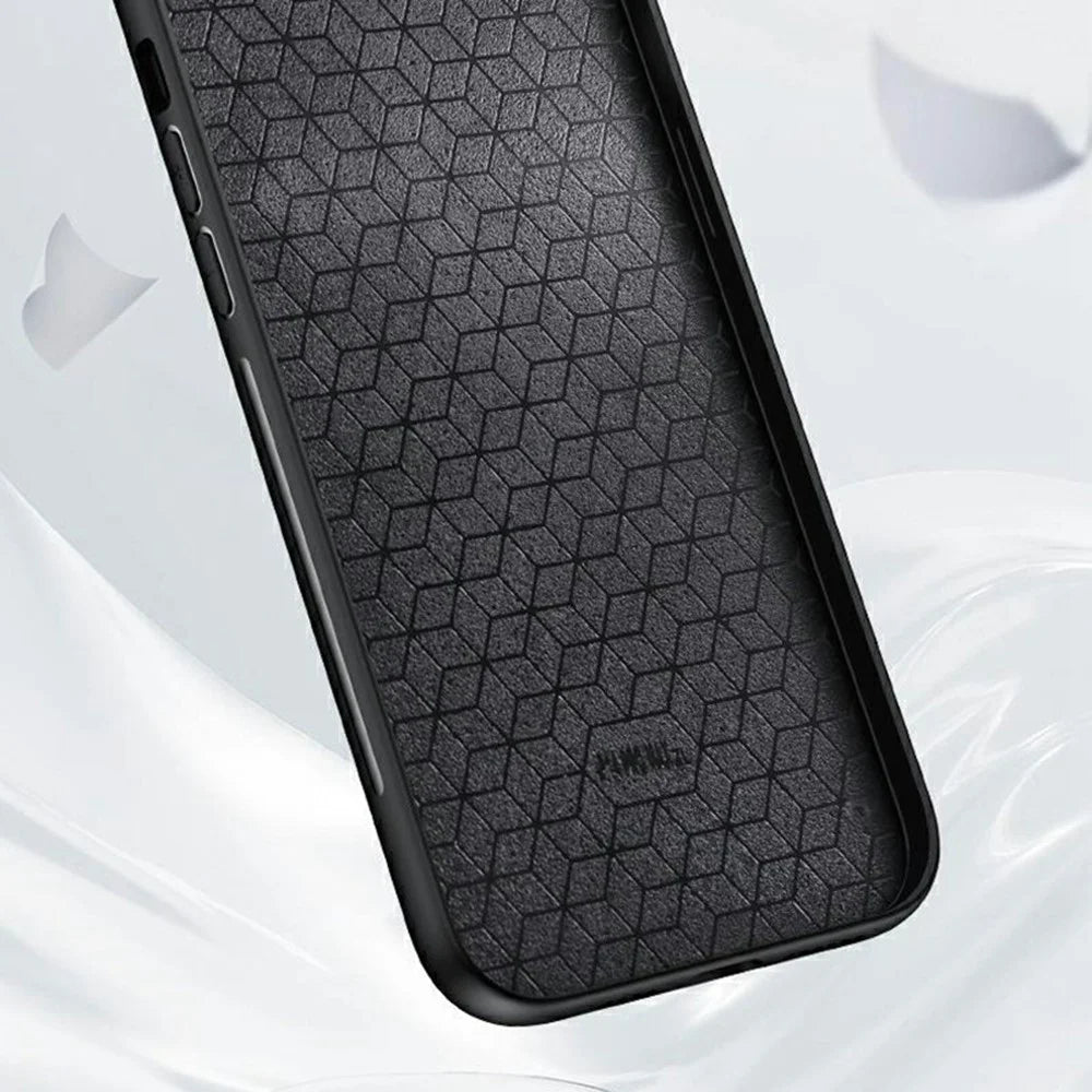 For Samsung Galaxy S25 Case Deer Pattern Cloth Texture PU Leather Hybrid Phone Cover - Grey - 6