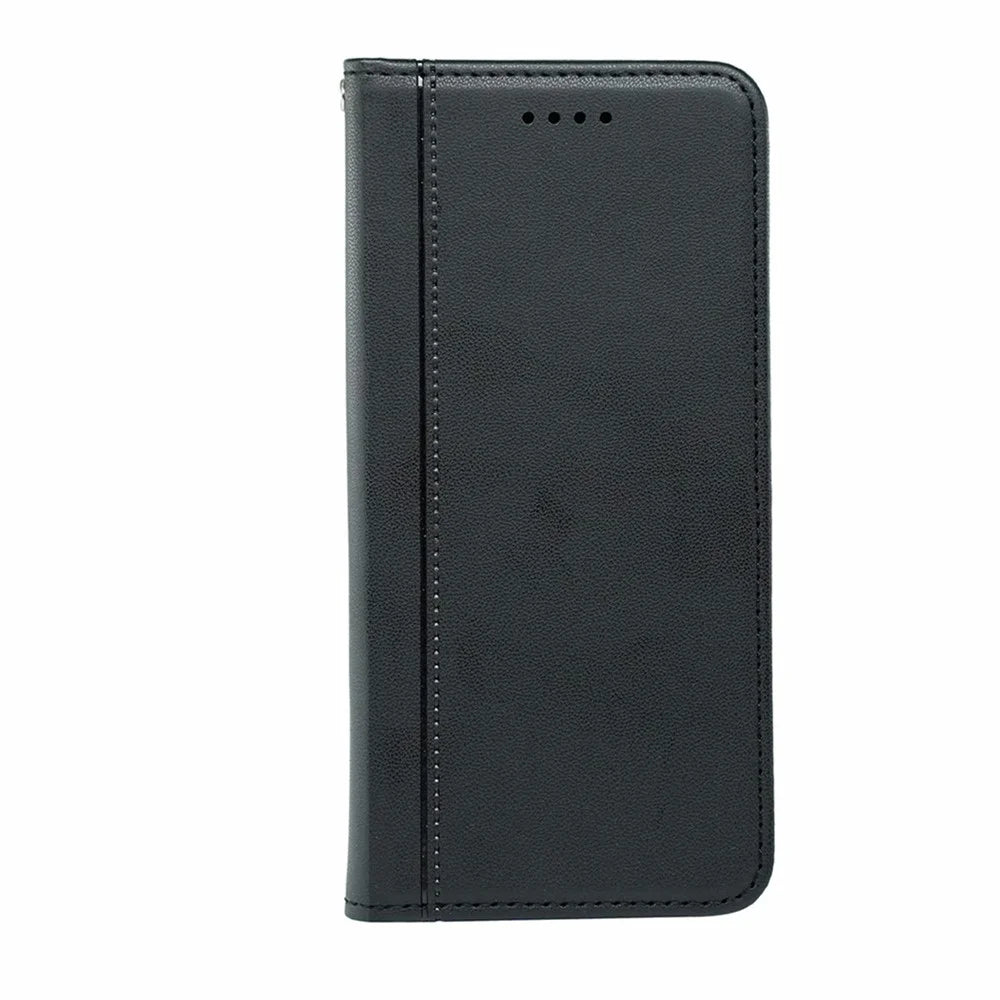 HX01 For HMD Fusion 5G Wallet Case Magnetic Closing PU Leather Phone Cover - Black - 5