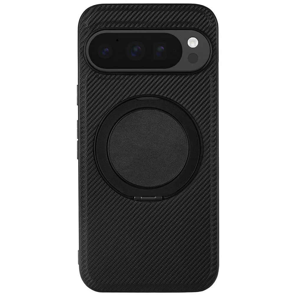 VILI TCY Series for Google Pixel 9 Magnetic Phone Case Ring Kickstand PC+TPU Back Cover - 2
