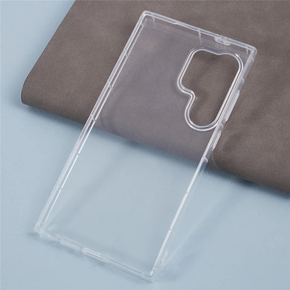 For Samsung Galaxy S25 Ultra Transparent TPU Cover Phone Case Airbag Protection (Big Rear Lens Hole) - 2