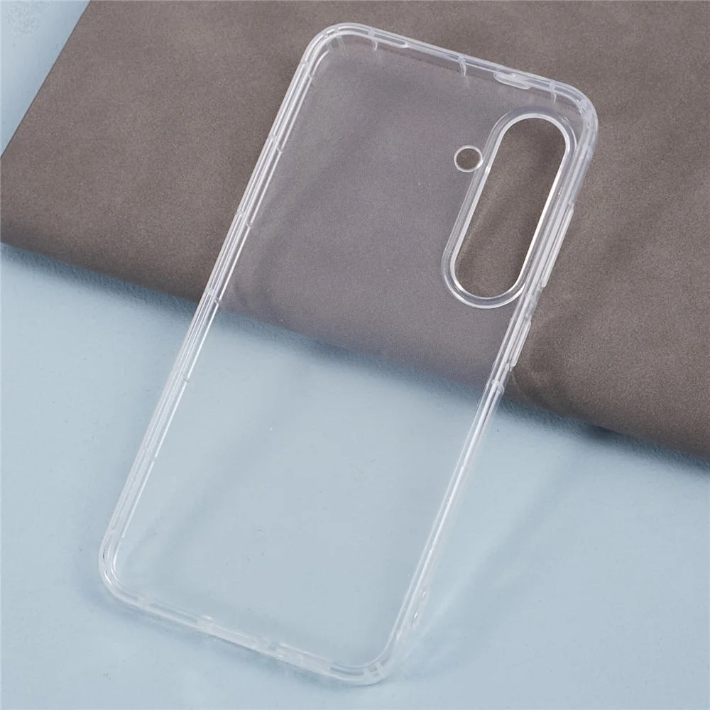 For Samsung Galaxy S25+ Transparent TPU Cover Phone Case Airbag Protection (Big Rear Lens Hole) - 2