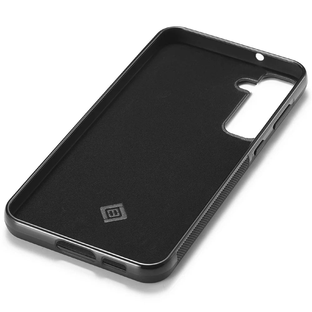 LC.IMEEKE For Samsung Galaxy S25+ Case Carbon Fiber Texture Leather+TPU+EVA Phone Cover - 2