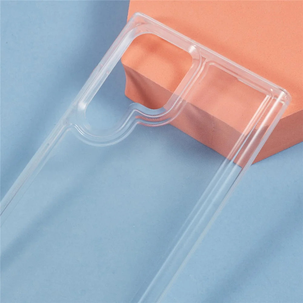 For Samsung Galaxy S22 Ultra 5G Case HD Clear Soft TPU Phone Back Cover Airbag Protection - 5