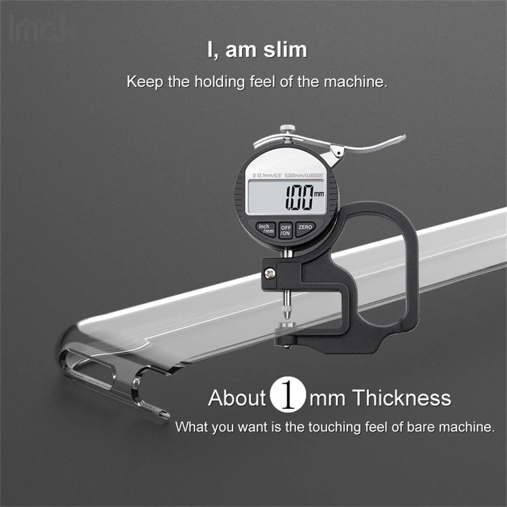 IMAK UX-5 Series Phone Cover for Samsung Galaxy S25 Clear Case Shockproof TPU Slim Phone Back Cover - 4