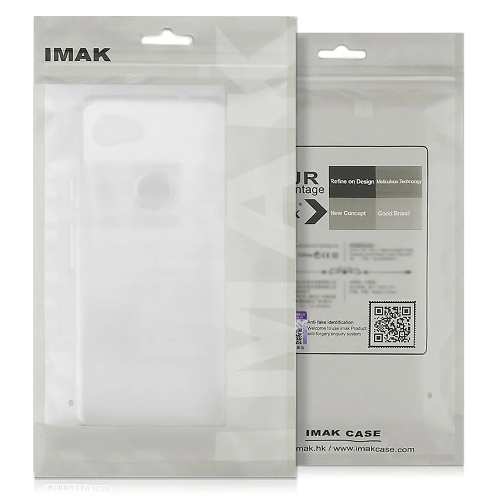 IMAK UX-5 Series Phone Cover for Samsung Galaxy S25 Clear Case Shockproof TPU Slim Phone Back Cover - 7
