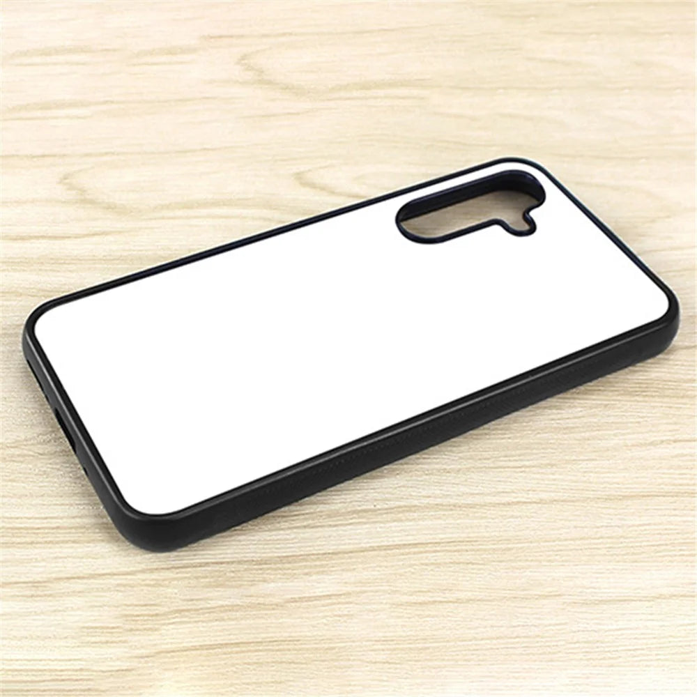 10Pcs / Pack For Samsung Galaxy S24 FE Case PC+TPU Phone Cover Support Heat Transfer Printing - 5