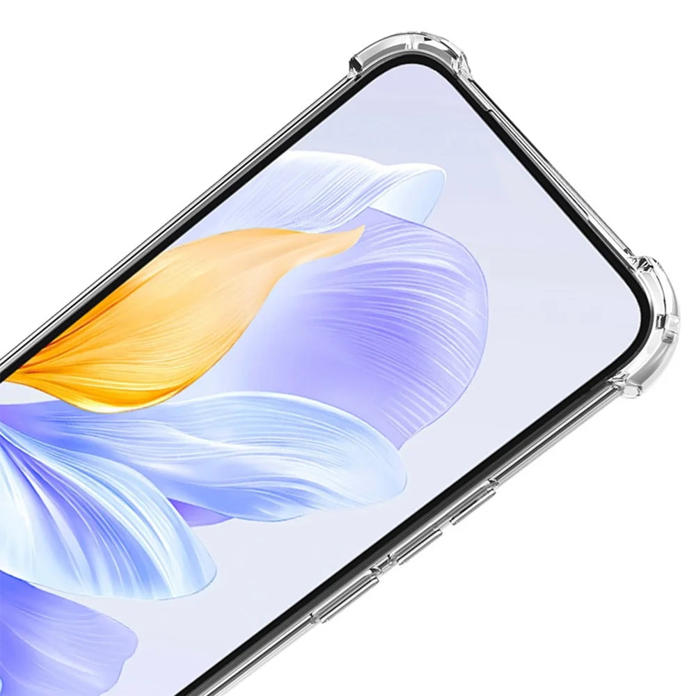 IMAK UX-4 Series For Samsung Galaxy A26 5G Case Straight Frame Four Corner Shockproof Clear TPU Cover - 6