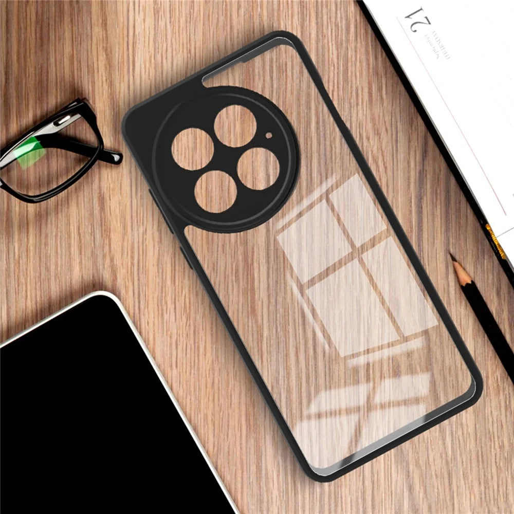 IMAK UX-9A Series for OnePlus 13 Clear Case TPU+PC Phone Cover Reinforced Corners - 7