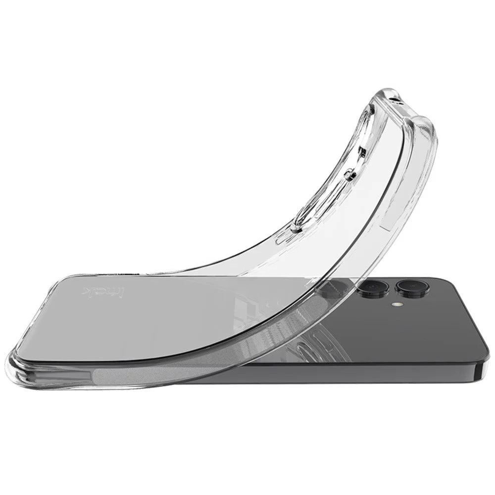 IMAK For Samsung Galaxy S25 Case TPU Phone Cover Airbag Shockproof Protection - Transparent - 2