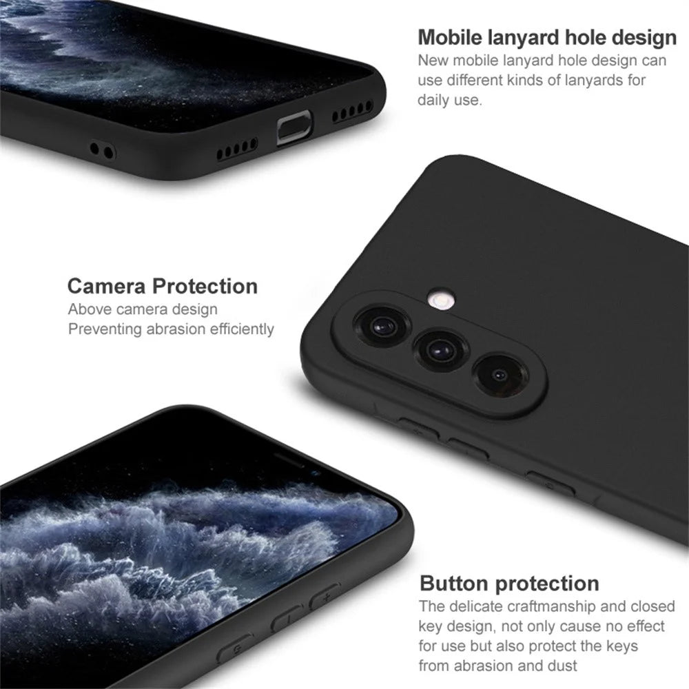 IMAK UC-3 Series for Samsung Galaxy A36 5G Case Matte Anti-Fingerprint Soft TPU Cover - 3