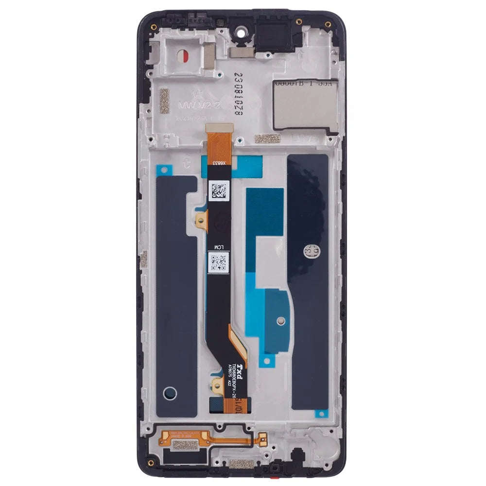 For TECNO Pova 5 4G LH7n Grade C LCD Screen and Digitizer Assembly + Frame Part (Without Logo) - 2