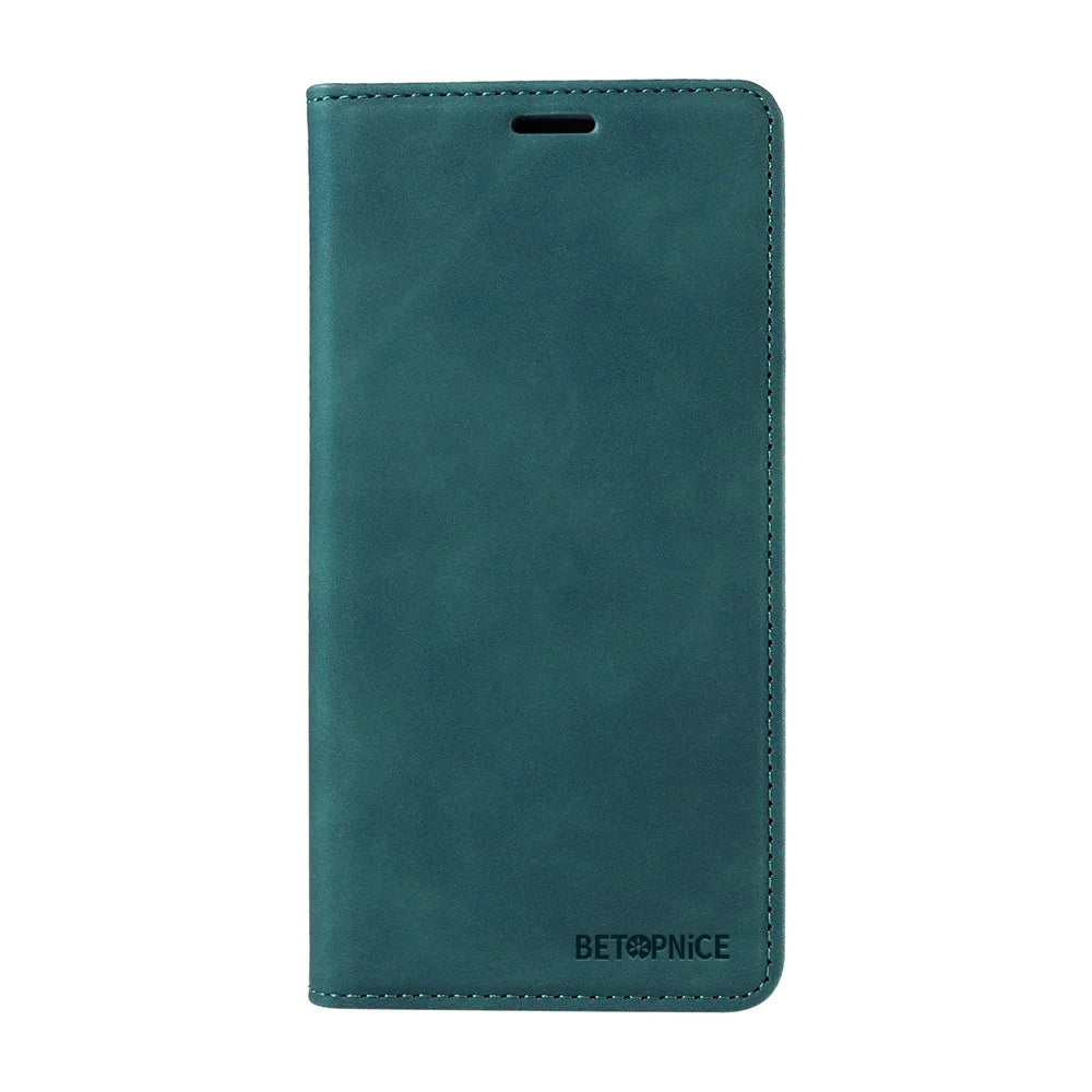 BETOPNICE 003 For Infinix Hot 50 Pro+ 4G Wallet Case Leather Phone Cover with Stand - Green - 7