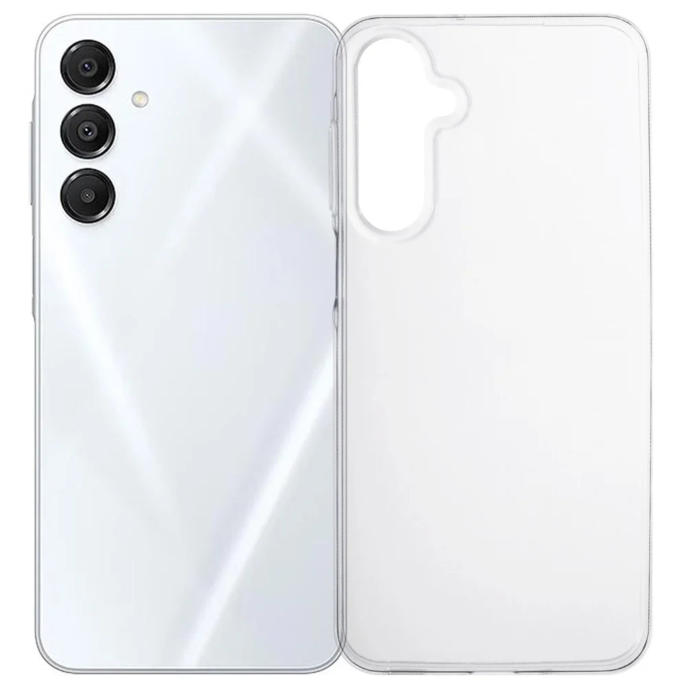 For Samsung Galaxy A16 4G / 5G Case Slim Fit Transparent Soft TPU Phone Cover - 1