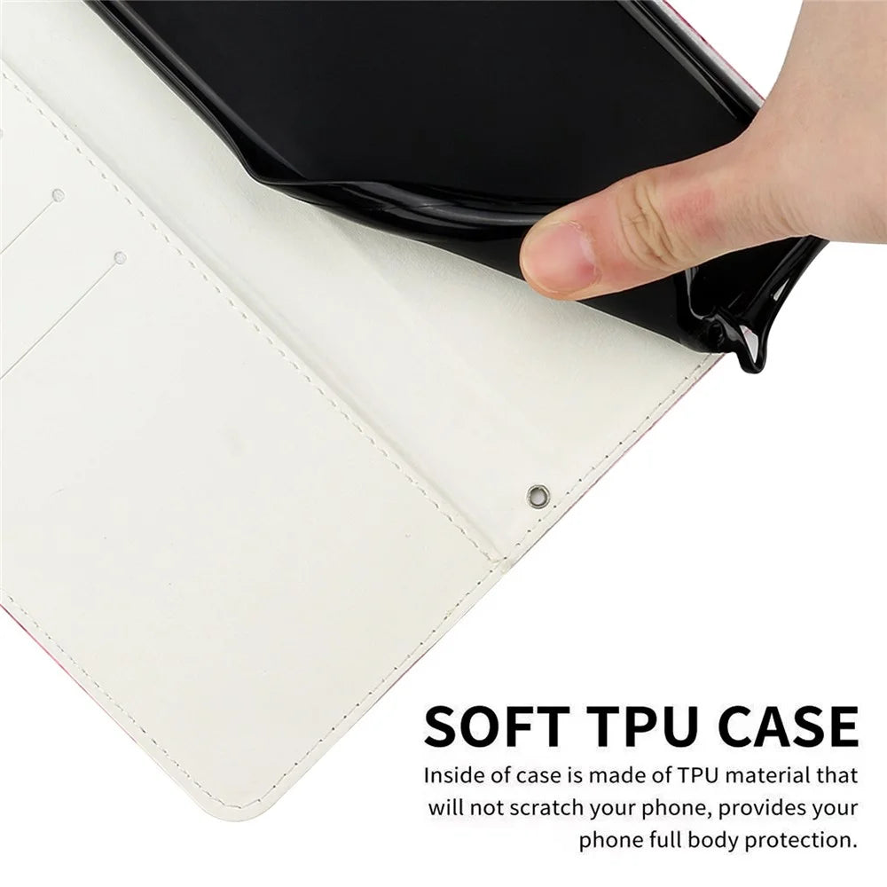 Wallet Case for Samsung Galaxy A18 5G / A18 4G / A17 5G / A17 4G / A26 5G / A16 5G / A16 4G Marble Pattern PU Leather Stand Phone Cover with Wrist Strap - Blue  /  Green - 6