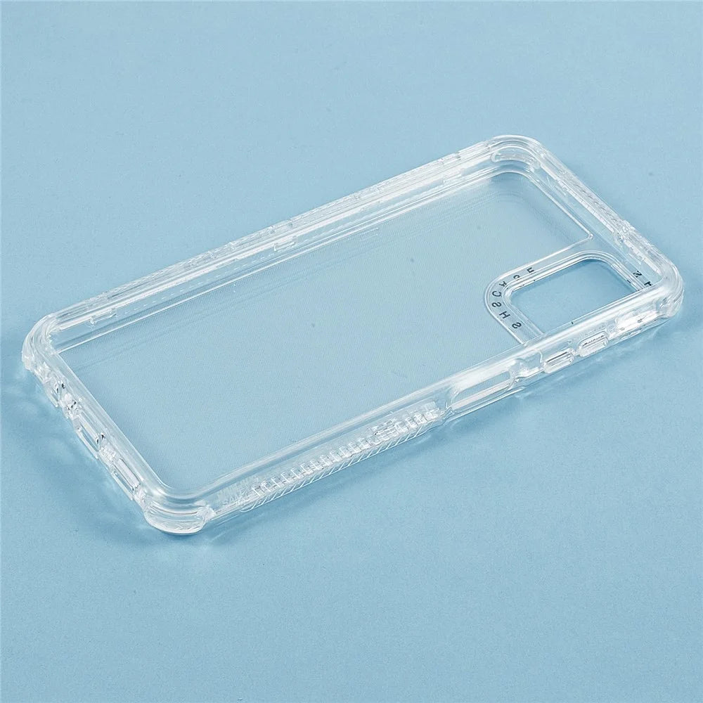 For Samsung Galaxy A06 4G Crystal Clear Case 3 in 1 Shockproof PC + TPU Phone Cover - 5