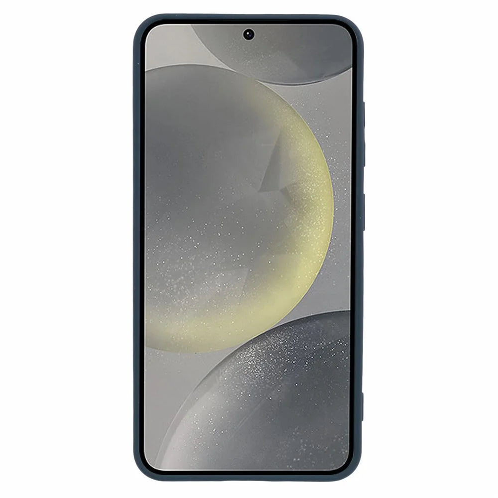 X-LEVEL For Samsung Galaxy S25+ Case Soft TPU Anti Scratch Fiber Lining Phone Cover - Dark Blue - 2