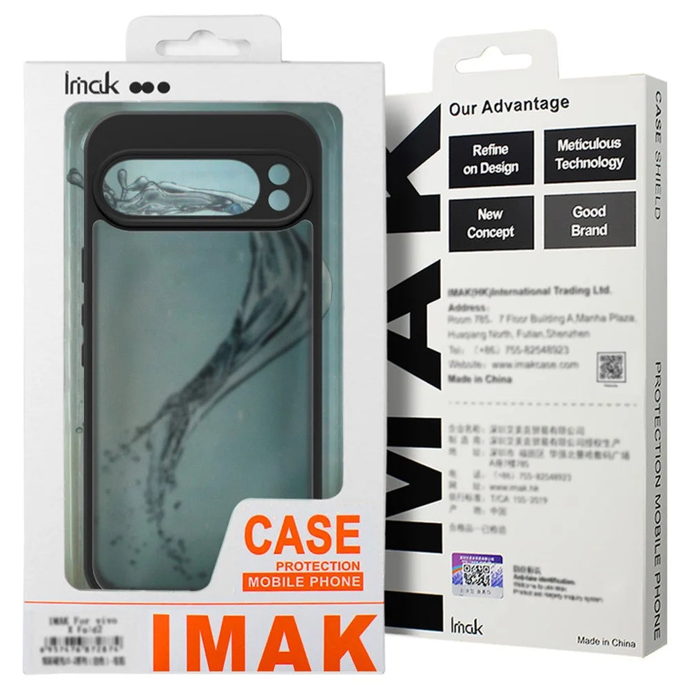 IMAK UX-9B Series For Asus ROG Phone 9 5G / Phone 9 FE 5G / 9 Pro 5G Case Tiny Airbag PC TPU Matte Phone Cover - 7