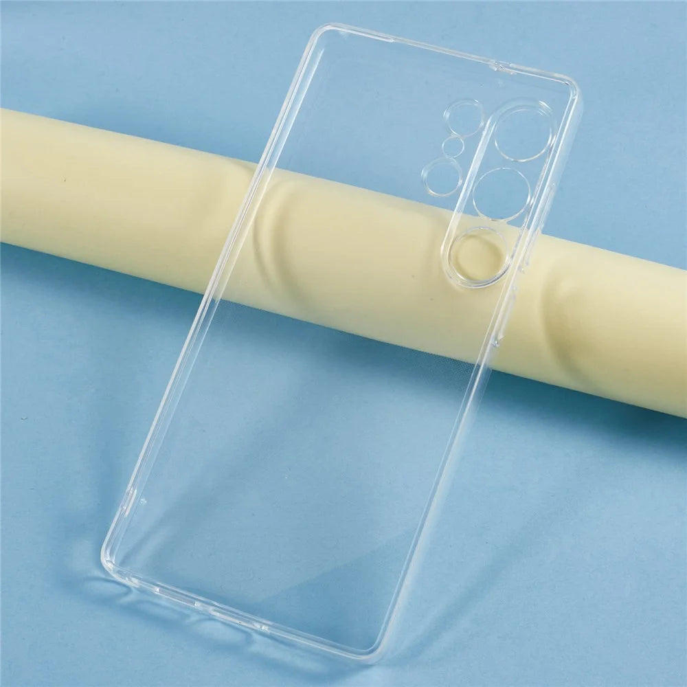 UNITHIN For Samsung Galaxy S24 Ultra Case Ultra Thin 0.7mm Clear TPU Anti Drop Phone Cover Precise Cutouts - 6