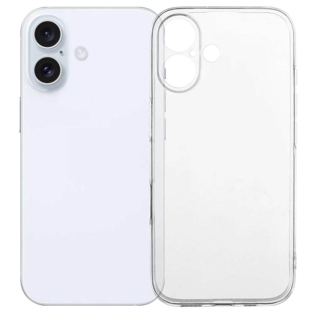 UNITHIN For iPhone 16 Plus Case Ultra Thin 0.7mm Clear TPU Anti Drop Phone Cover Precise Cutouts - 1
