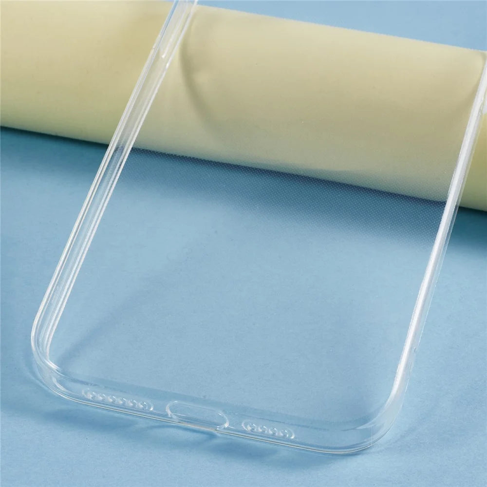 UNITHIN For iPhone 15 Case Ultra Thin 0.7mm Clear TPU Anti Drop Phone Cover Precise Cutouts - 5