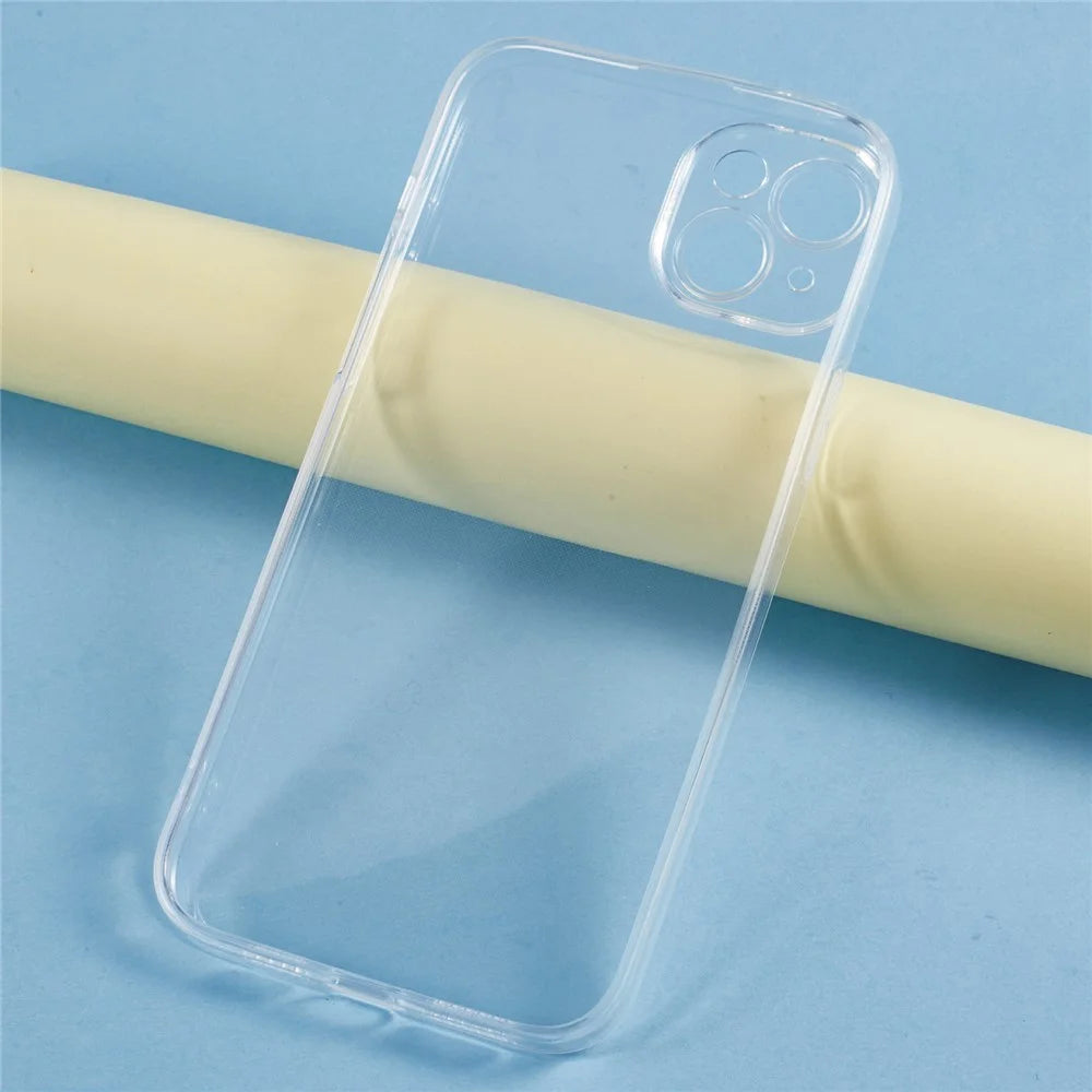 UNITHIN For iPhone 15 Case Ultra Thin 0.7mm Clear TPU Anti Drop Phone Cover Precise Cutouts - 6