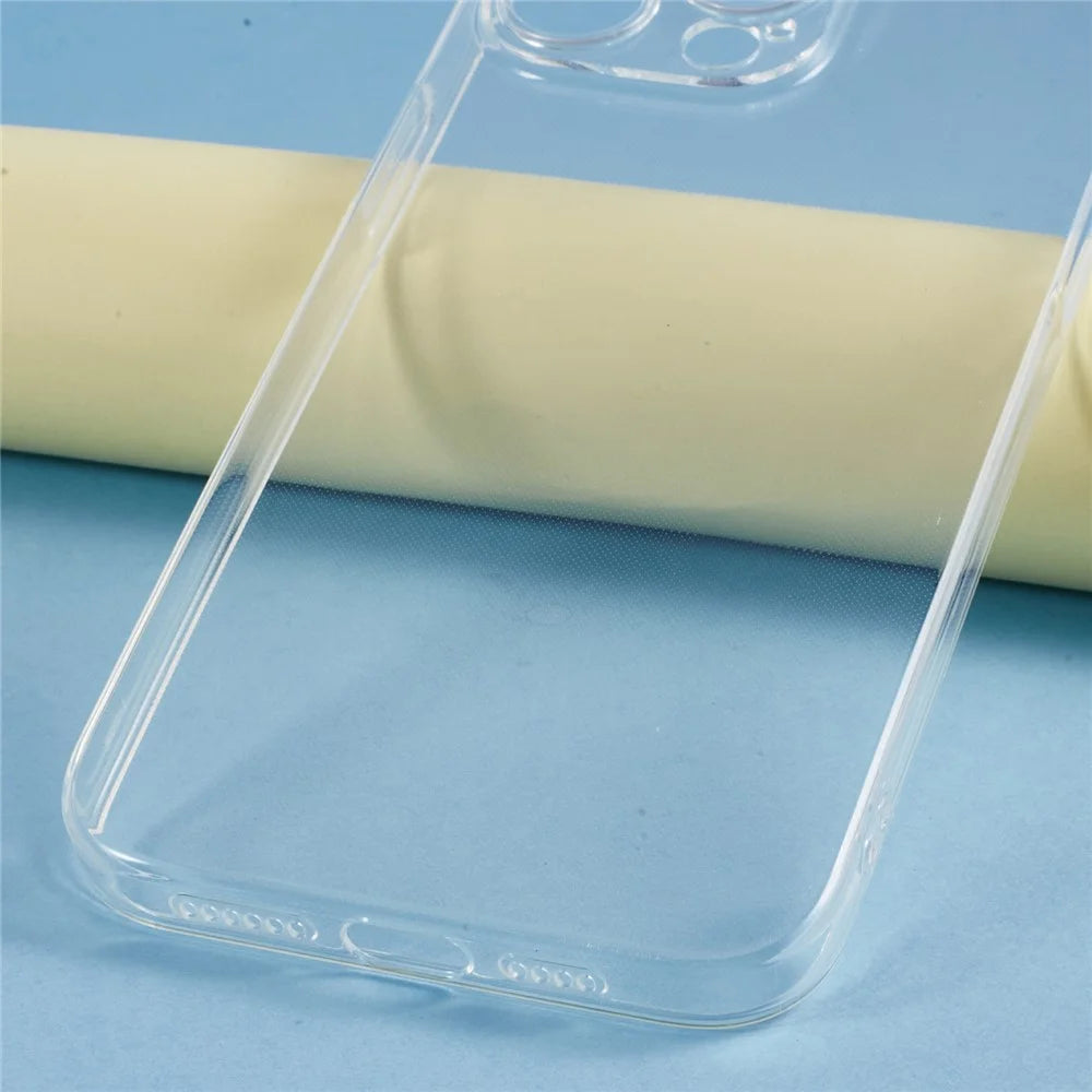 UNITHIN For iPhone 14 Pro Case Ultra Thin 0.7mm Clear TPU Anti Drop Phone Cover Precise Cutouts - 6