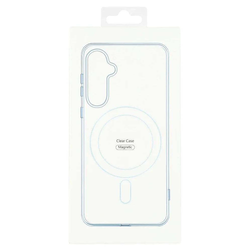 For Samsung Galaxy A16 5G / A16 4G Magnetic Case TPU + Acrylic Clear Phone Cover - 5
