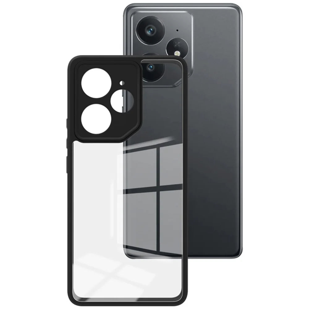 IMAK UX-9A Series for Realme Neo7 5G Clear Case TPU PC Phone Cover Reinforced Corners - 1