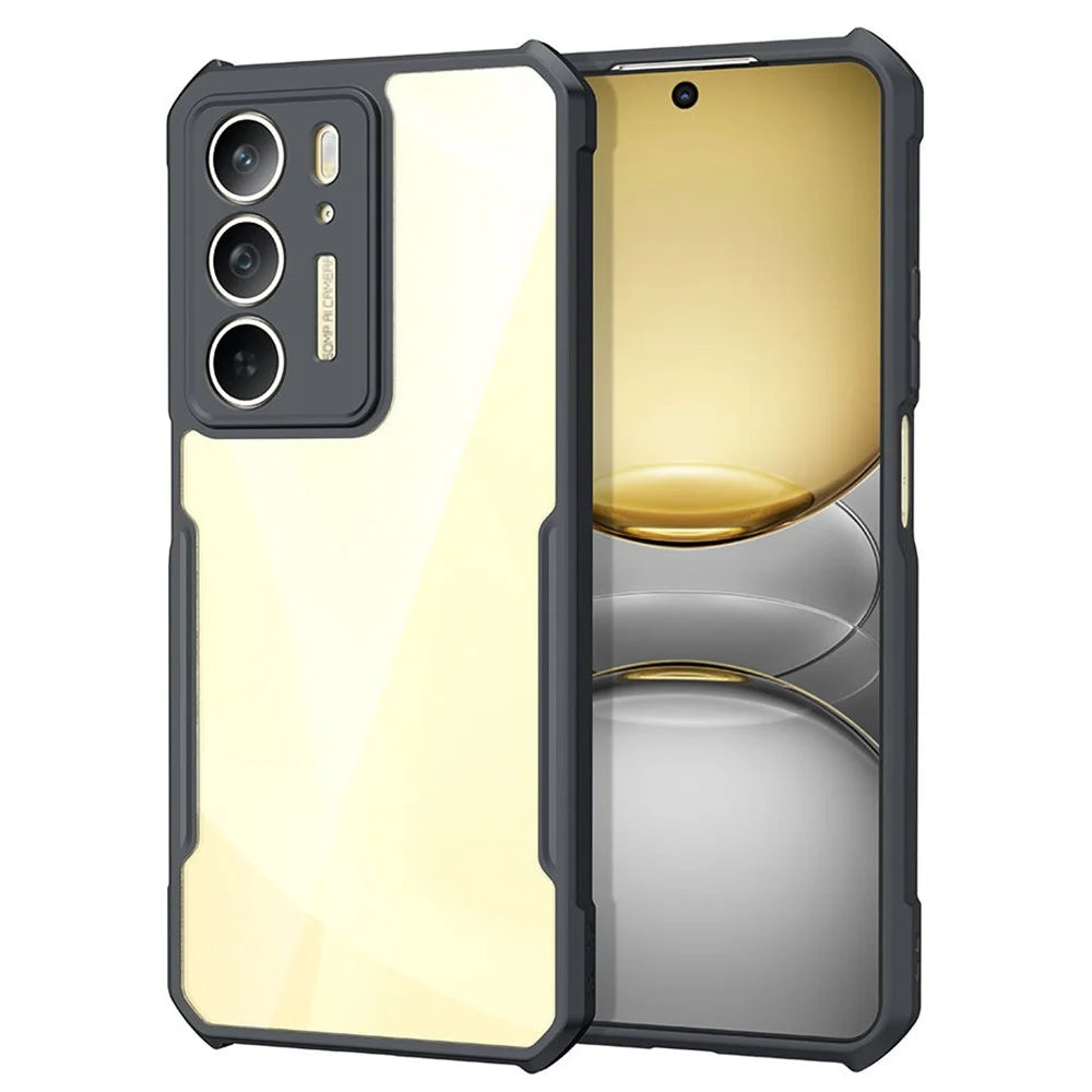 XUNDD For Realme C75 4G Case Dropproof TPU + Acrylic Clear Back Phone Cover - 1