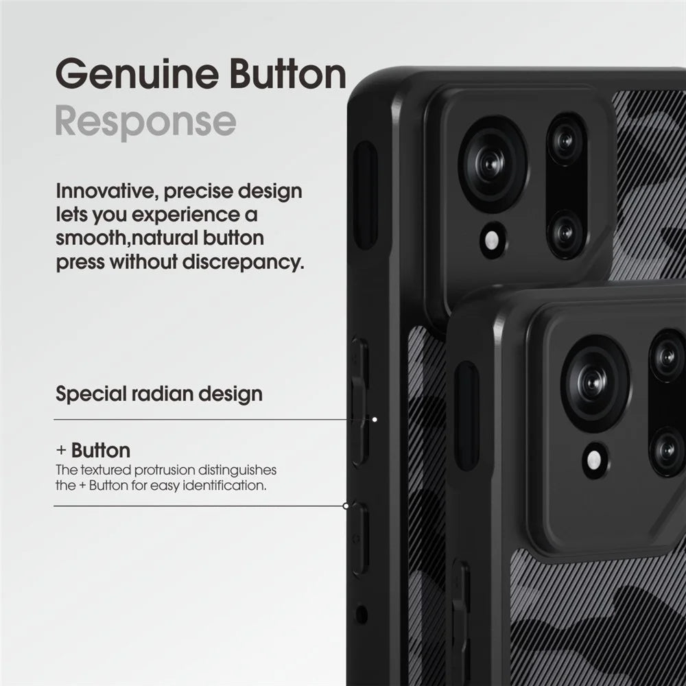 IBMRS For Asus ROG Phone 9 5G / Phone 9 Pro 5G Case TPU + PC Heavy Duty Shockproof Phone Cover Camera Protection - Artistic Camouflage - 6