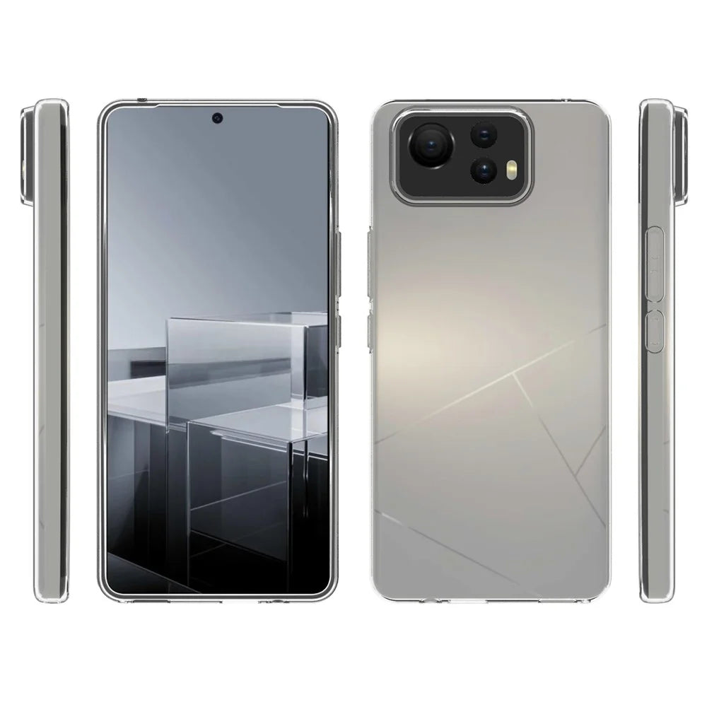 10Pcs / Pack For Asus Zenfone 12 Ultra 5G Case Watermark Free TPU Protective Clear Phone Cover - 6