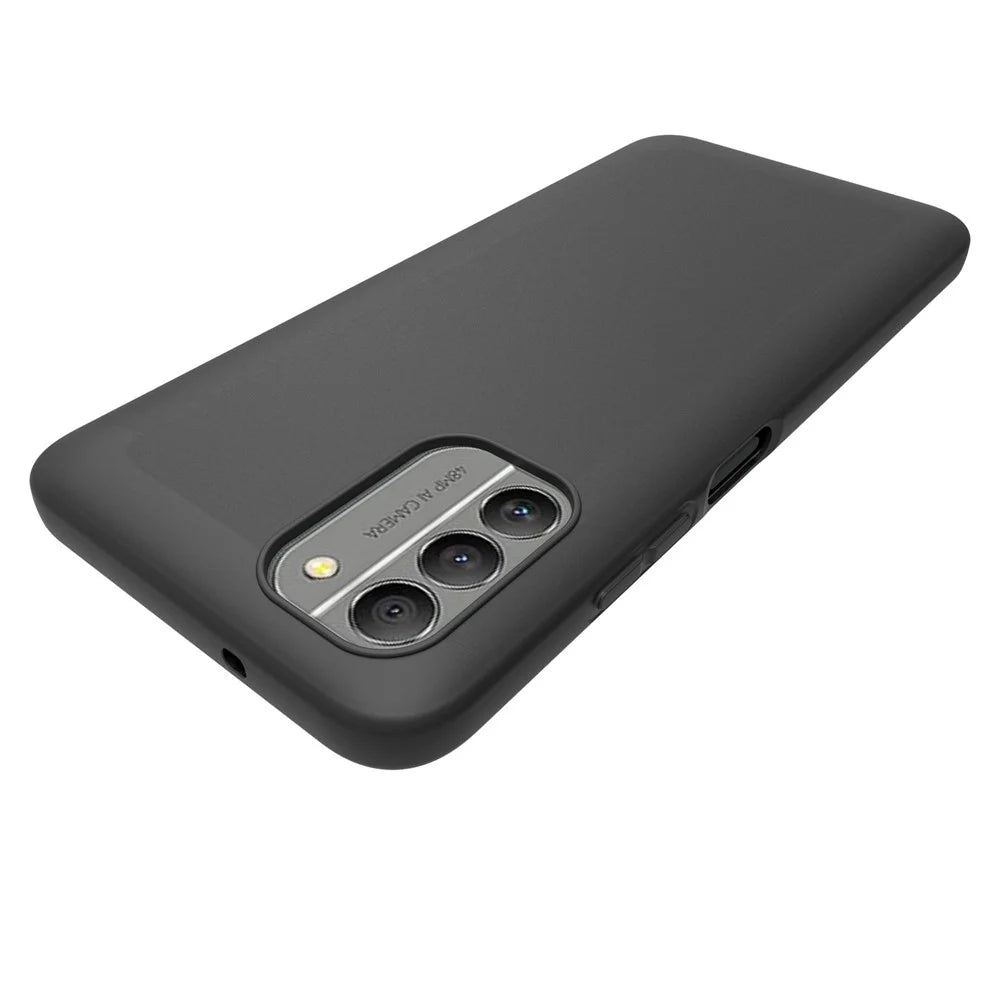 10Pcs / Pack Soft TPU Phone Case for Nokia G400 5G, Dual-sided Matte Finish Protective Cover - Black - 6