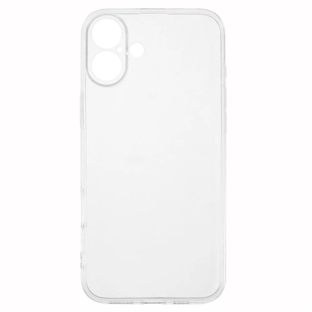 For iPhone 16 Plus Case 1.2mm Ultra Thin Crystal Clear TPU Phone Cover - 2